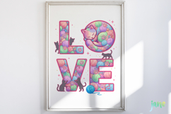 Love Animals PNG Sublimation Clipart Bundle Product Image 4