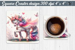 Square Coasters | Valentine&#039;s Day | Love Animals Product Image 1