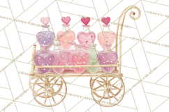 Love Potion Apothecary Clipart, Vintage Potion PNG Product Image 5