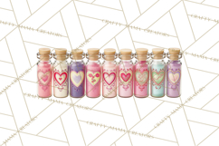 Love Potion Apothecary Clipart, Vintage Potion PNG Product Image 3