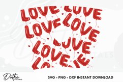 Love Balloons Starbucks 24oz Acrylic Tumbler Cup Wrap Product Image 2