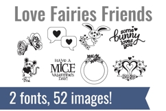 Love Fairies Dingbats Product Image 2