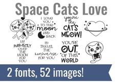 Space Cats Dingbats Product Image 2