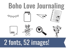 Boho Love Dingbats Product Image 2