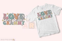 Love Being Called Grammy SVG T-shirt Design Product Image 2