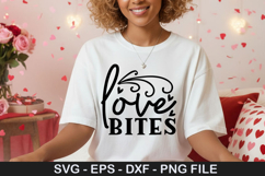 love bites SVG - Valentine Design Product Image 1