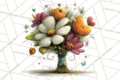 Romantic Valentine Florals PNG Clip Art, Roses, Peonies Png Product Image 4
