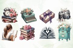 Love Book Sublimation Clipart Product Image 2