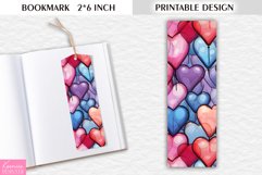 Stained Glass Colorful Balloons|Bookmark Printable Design Product Image 1