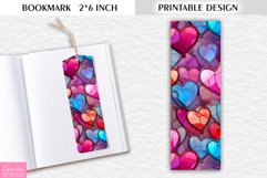 Stained Glass Birthday Bookmark Sublimation Product Image 1