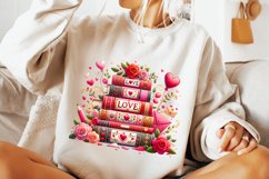 All Booked For Valentines Day PNG, Book Lover PNG, Teacher Product Image 3