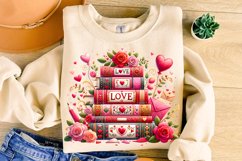 All Booked For Valentines Day PNG, Book Lover PNG, Teacher Product Image 1