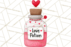 Love Bug Valentine&#039;s Day PNG Clipart Mini World Kawaii Heart Product Image 2