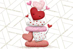 Love Bug Valentine's Day PNG Clipart Mini World Kawaii Heart Product Image 3