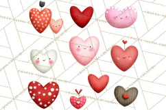 Love Bug Valentine's Day PNG Clipart Mini World Kawaii Heart Product Image 2