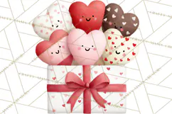 Love Bug Valentine's Day PNG Clipart Mini World Kawaii Heart Product Image 4