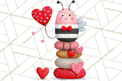 Love Bug Valentine's Day PNG Clipart Mini World Kawaii Heart Product Image 2