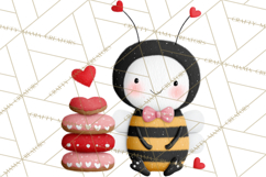 Love Bug Valentine&#039;s Day PNG Clipart Mini World Kawaii Heart Product Image 4