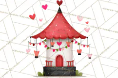 Love Bug Valentine's Day PNG Clipart Mini World Kawaii Heart Product Image 5