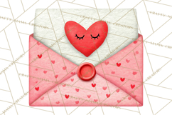 Love Bug Valentine&#039;s Day PNG Clipart Mini World Kawaii Heart Product Image 5
