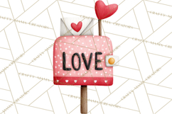 Love Bug Valentine&#039;s Day PNG Clipart Mini World Kawaii Heart Product Image 4