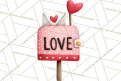 Love Bug Valentine's Day PNG Clipart Mini World Kawaii Heart Product Image 4