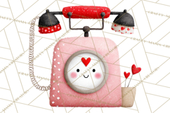 Love Bug Valentine&#039;s Day PNG Clipart Mini World Kawaii Heart Product Image 2