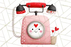 Love Bug Valentine's Day PNG Clipart Mini World Kawaii Heart Product Image 2