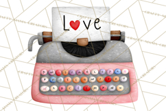 Love Bug Valentine&#039;s Day PNG Clipart Mini World Kawaii Heart Product Image 2