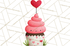 Love Bug Valentine&#039;s Day PNG Clipart Mini World Kawaii Heart Product Image 3
