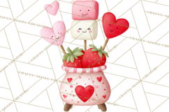 Love Bug Valentine&#039;s Day PNG Clipart Mini World Kawaii Heart Product Image 2