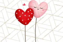 Love Bug Valentine's Day PNG Clipart Mini World Kawaii Heart Product Image 4