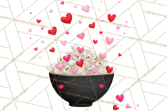 Love Bug Valentine&#039;s Day PNG Clipart Mini World Kawaii Heart Product Image 2