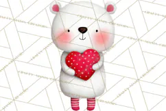 Love Bug Valentine's Day PNG Clipart Mini World Kawaii Heart Product Image 3