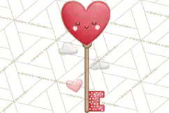 Love Bug Valentine's Day PNG Clipart Mini World Kawaii Heart Product Image 4
