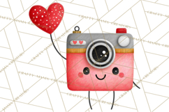 Love Bug Valentine&#039;s Day PNG Clipart Mini World Kawaii Heart Product Image 2
