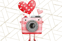 Love Bug Valentine&#039;s Day PNG Clipart Mini World Kawaii Heart Product Image 4