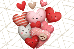 Love Bug Valentine&#039;s Day PNG Clipart Mini World Kawaii Heart Product Image 4