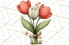 Love Bug Picnic Clipart PNG, Sweet Insect Valentine Clip Art Product Image 5