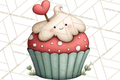 Love Bug Picnic Clipart PNG, Sweet Insect Valentine Clip Art Product Image 4