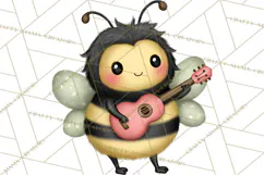 Love Bug Picnic Clipart PNG, Sweet Insect Valentine Clip Art Product Image 5