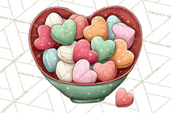 Love Bug Picnic Clipart PNG, Sweet Insect Valentine Clip Art Product Image 2