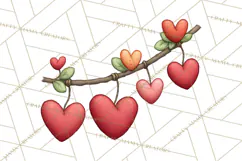 Love Bug Picnic Clipart PNG, Sweet Insect Valentine Clip Art Product Image 3