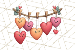 Love Bug Picnic Clipart PNG, Sweet Insect Valentine Clip Art Product Image 4