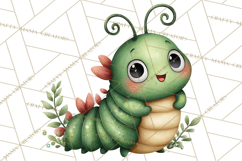 Love Bug Picnic Clipart PNG, Sweet Insect Valentine Clip Art Product Image 2