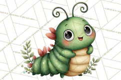 Love Bug Picnic Clipart PNG, Sweet Insect Valentine Clip Art Product Image 2