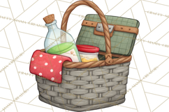 Love Bug Picnic Clipart PNG, Sweet Insect Valentine Clip Art Product Image 2