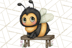 Love Bug Picnic Clipart PNG, Sweet Insect Valentine Clip Art Product Image 2