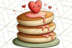 Love Bug Picnic Clipart PNG, Sweet Insect Valentine Clip Art Product Image 3