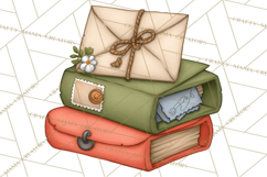 Love Bug Picnic Clipart PNG, Sweet Insect Valentine Clip Art Product Image 5